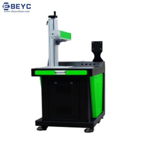 Metal Business Card Laser Marking Machine - Model Ls-fdba-20, 50-100w Output Power, 650*850*1480mm Dimensions, 0.002mm Accuracy, Air Cooling, 2-year Warranty