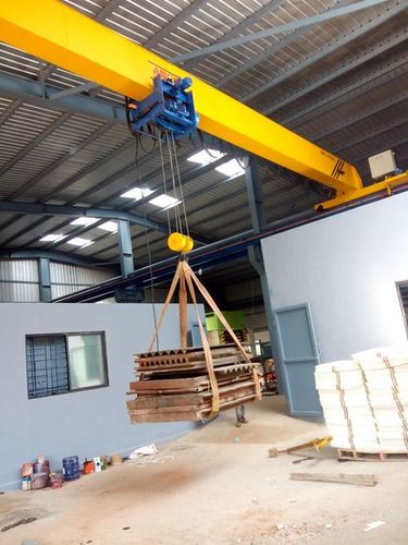 पीला 5T X 16M सिंगल गर्डर डॉट क्रेन