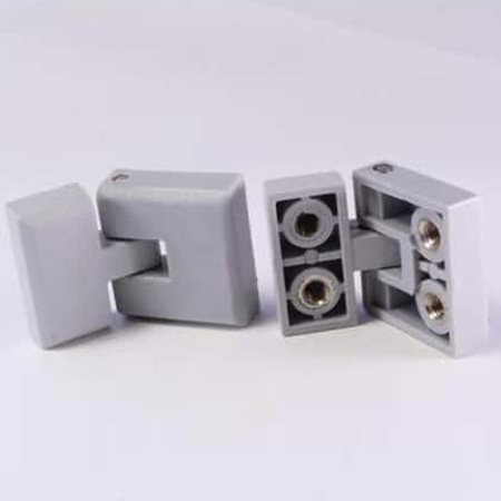 ABS and Nylon Enclosure Accessories - Versatile Hinges, Mounting Brackets, Air Vent, Latch and Lock Set | Industrial, Marine, Military Applications, Black Finish