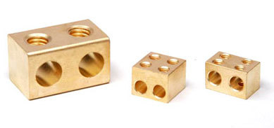Brass Fuse Parts - 2-5 Inch Size | Golden CNC Machined with Painting Surface Treatment
