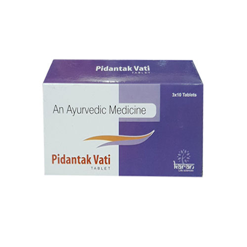 Pidantak Vati Ayurvedic Tablet Age Group: For Children(2-18years)