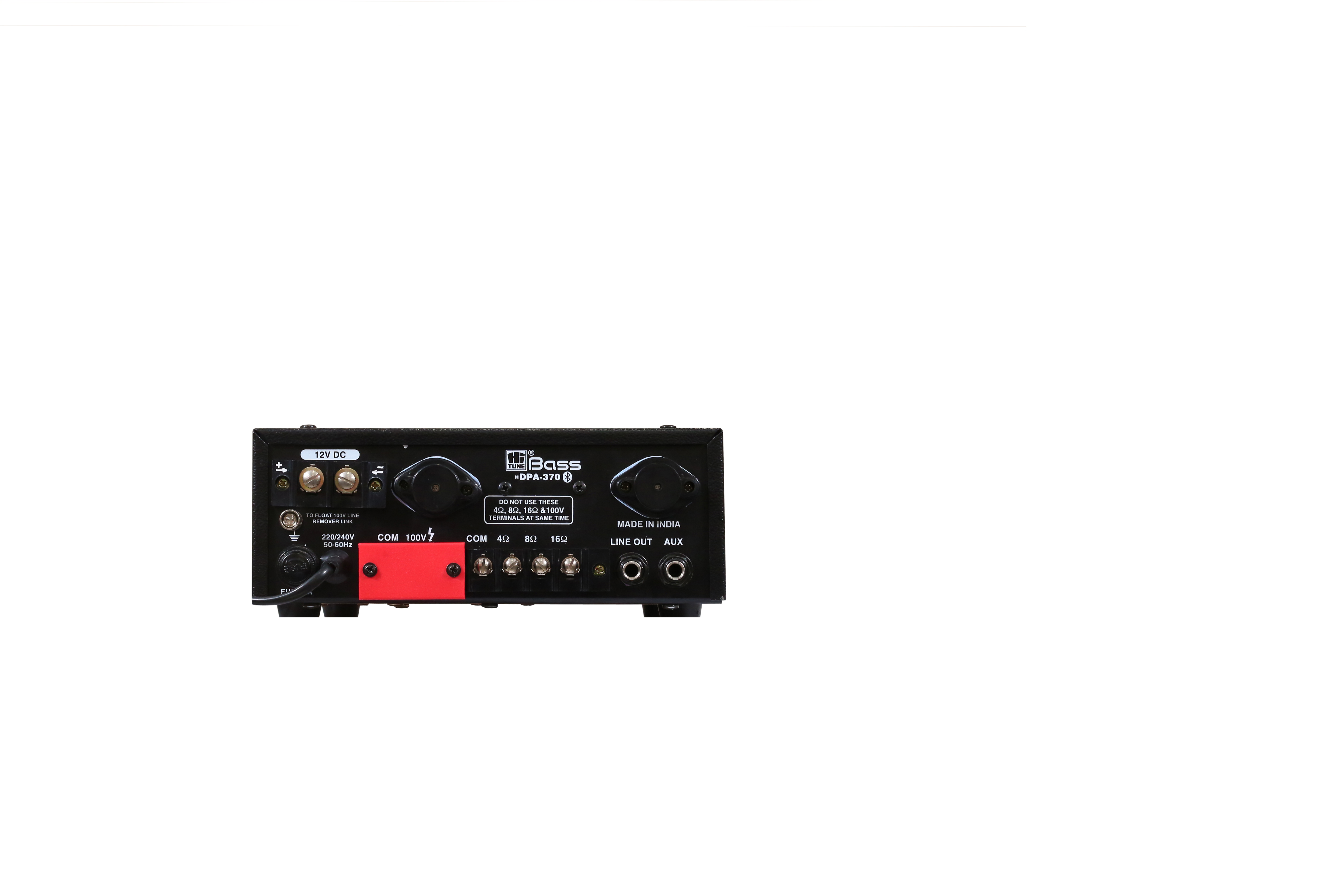 Black Hitune Bass 30 Watt Digital Player Pa Mixing Amplifier Hdpr-370