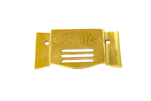 Brass Crown Plate Vehicle Type: Royal Enfield