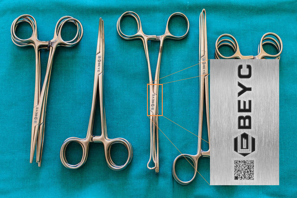 Fly Laser Marking Machine For Caps Accuracy: 0.002 Mm