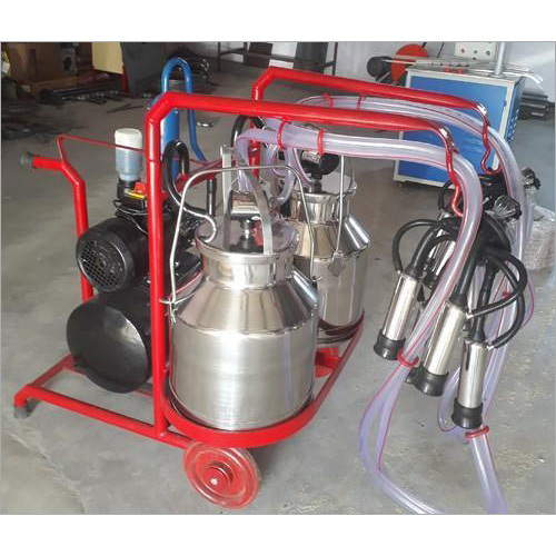 Double Bucket Milking Machine Capacity: 20-25 Cows Per Hour Kg/Hr