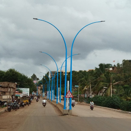 Octagonal Lighting Pole