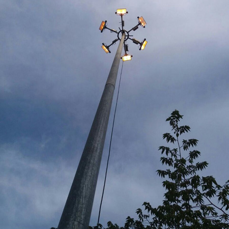 High Mast Lighting Pole