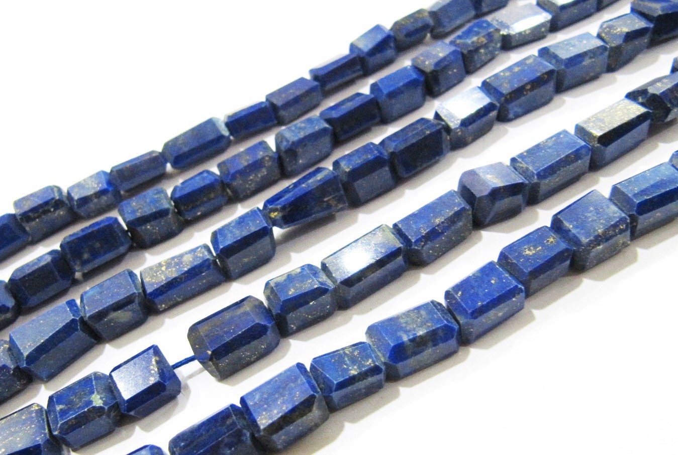 On Sale Natural Lapis Lazuli Nugget Shape Laser Cut Beads