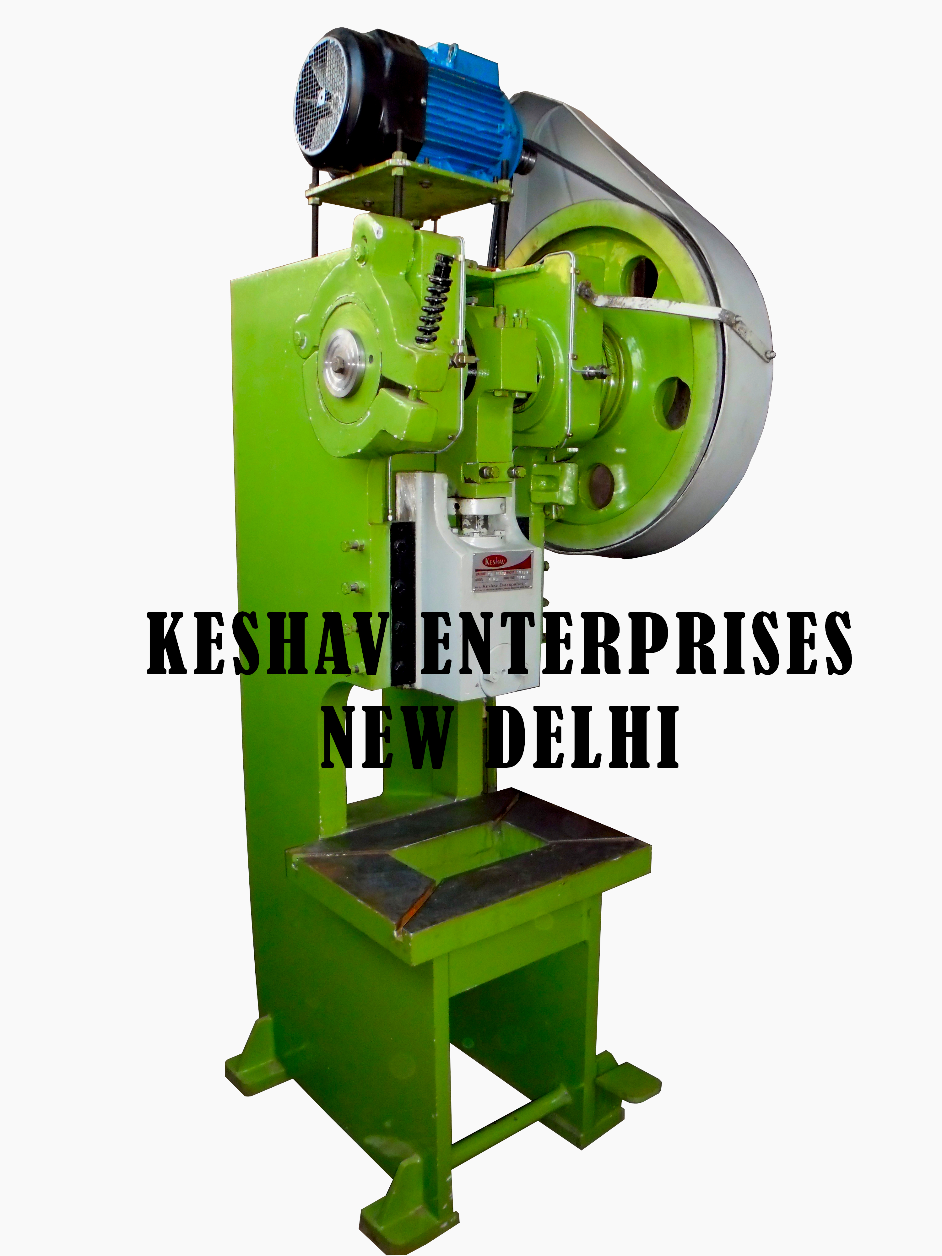Non Inclinable Power Press - Model K-100, 100 Ton Capacity, 800mm Bolster Height | Sturdy Build, Smooth Operation, Long Service Life
