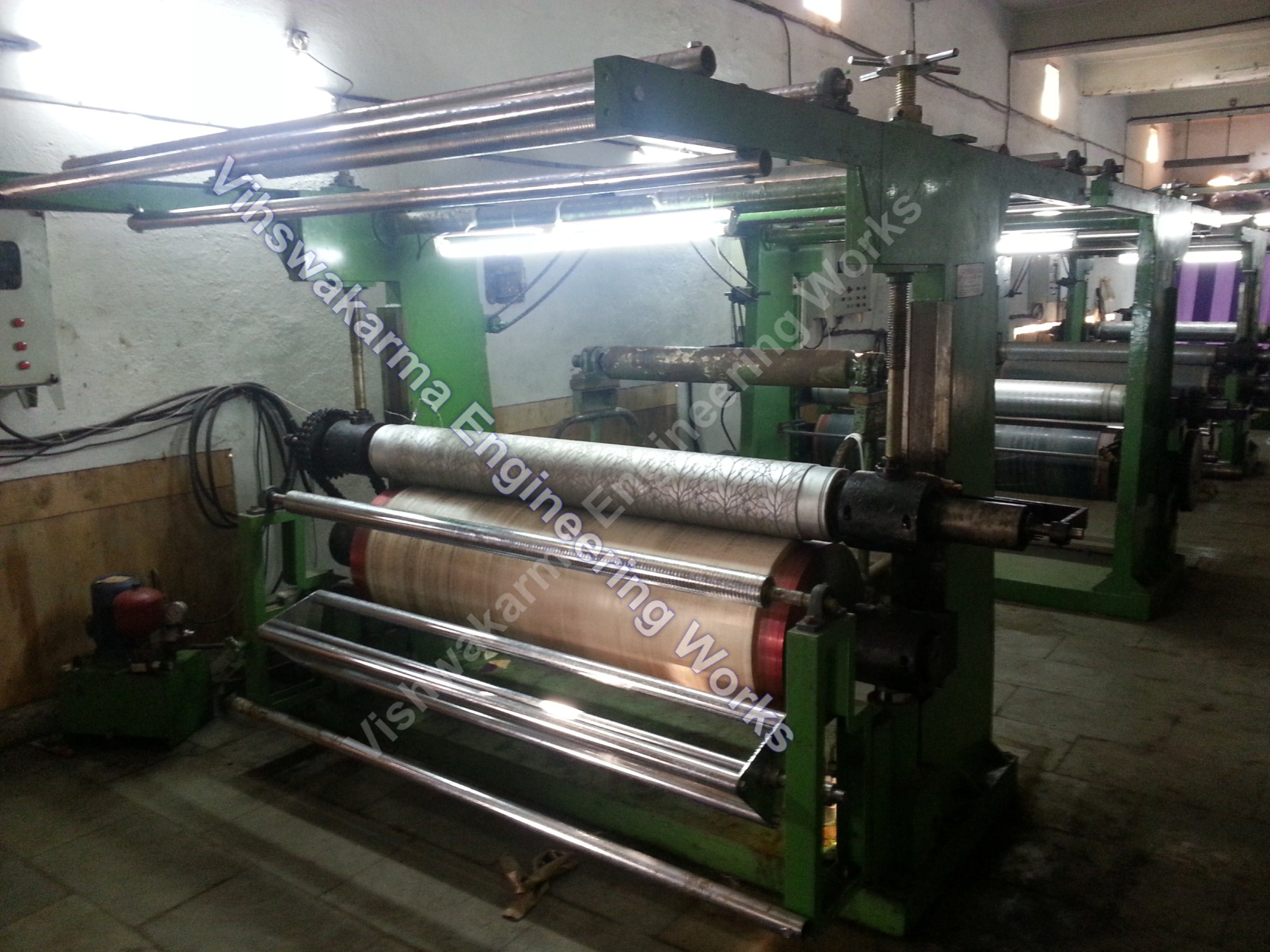 Fabric Lite Embossing Machine - Automatic Grade: Automatic