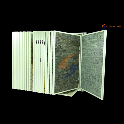 Book Type Stone Display Stand