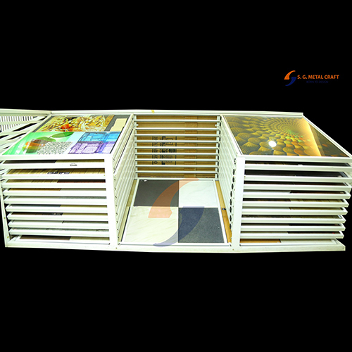 Floor Tiles Display Stand - Premium Grade Raw Material, Versatile Designs & Sizes, Ideal for Advertising