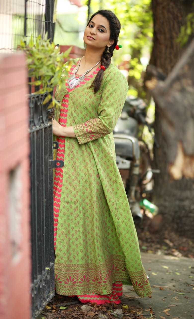 Mixed Long Dress