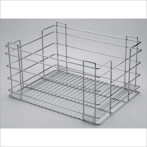 Grain Trolley SS Basket