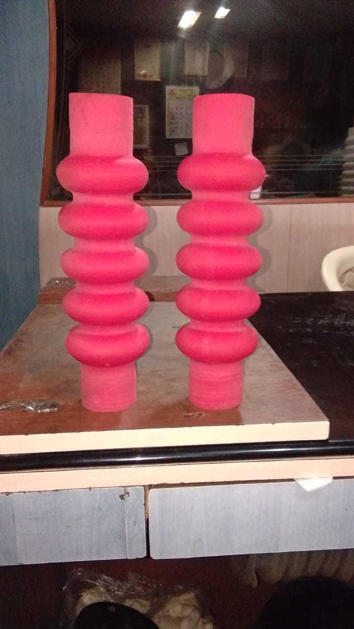 Silicone Rubber Bellows - Color: White