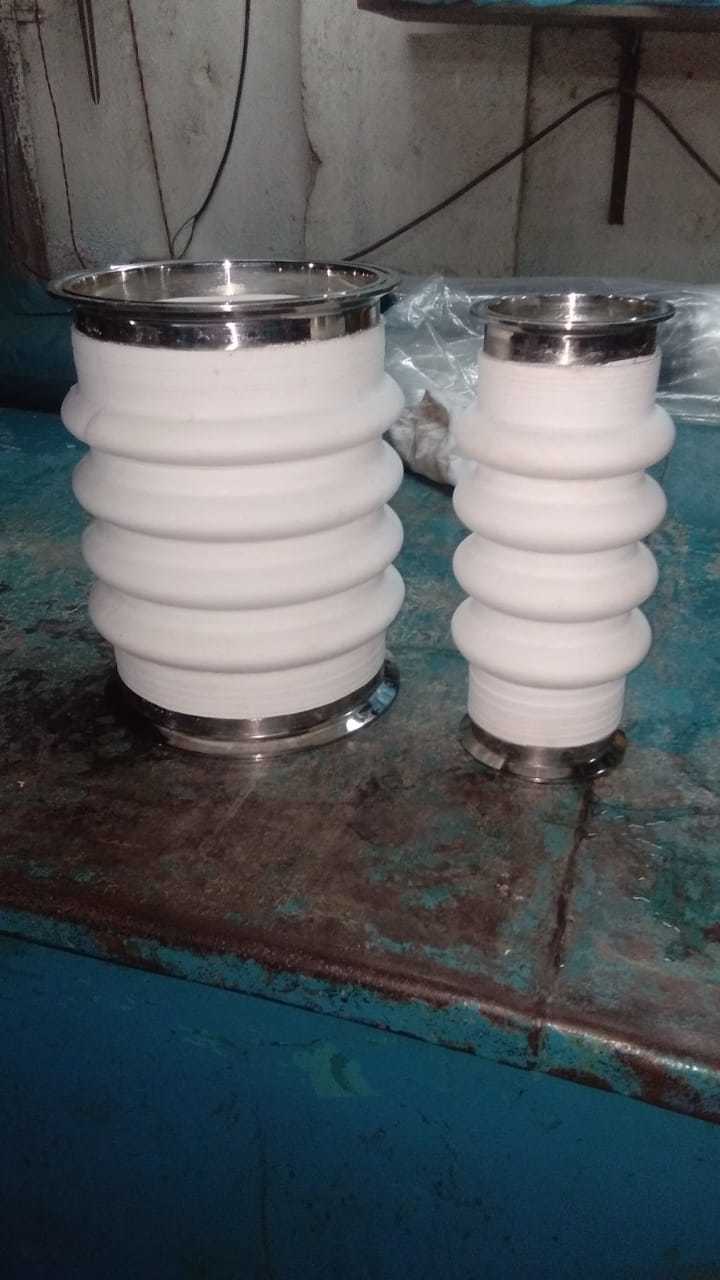 Silicone Rubber Bellows - Color: White