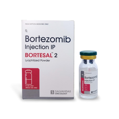 Bortezomib Injection - 2 mg/1 Vial | Liquid Anti-Cancer Medication, Reduces Cancer Cell Growth, Prescribed for Multiple Myeloma and Mantle Cell Lymphoma