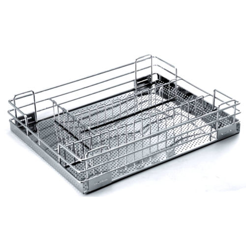 Ss Perforated Cutlery Basket