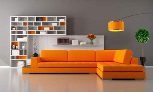 L shape sofa set01