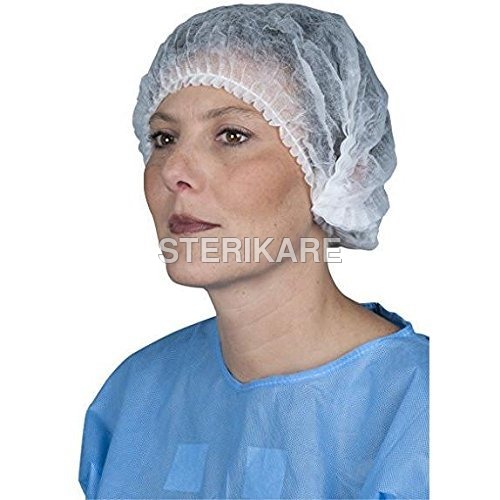 Disposable Shower Cap - Non-Woven and Polyethylene, Sterile and Lightweight Design for Households and Hospitals