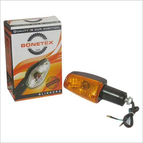 एब्स बॉडी टू व्हीलर ब्लिंकर के साथ क्रिस्टल ग्लास