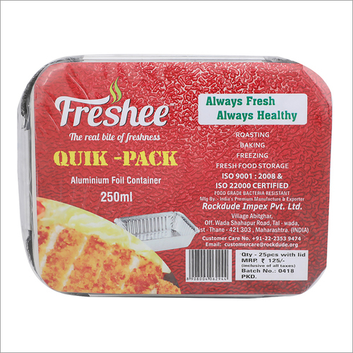Aluminium Foil Containers - Heavy-Duty, 9x13 Inches Size | Oven-Safe, Recyclable, Leak-Resistant Design