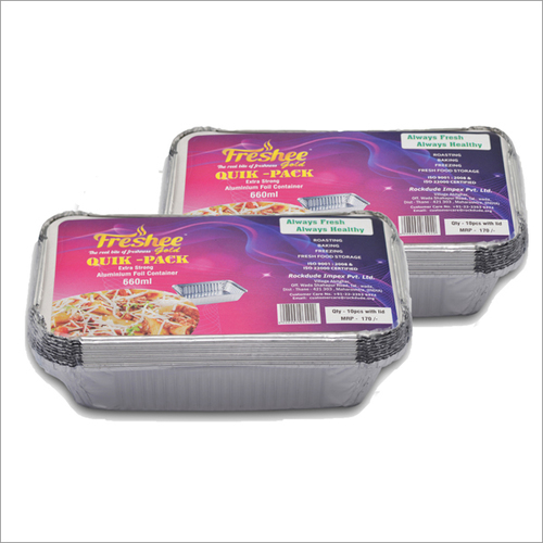 G 10pc Pack Containers 660ml