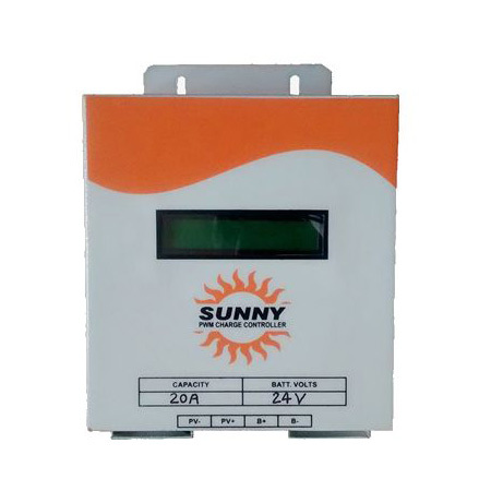 White Iot Based Solar Charge Controller