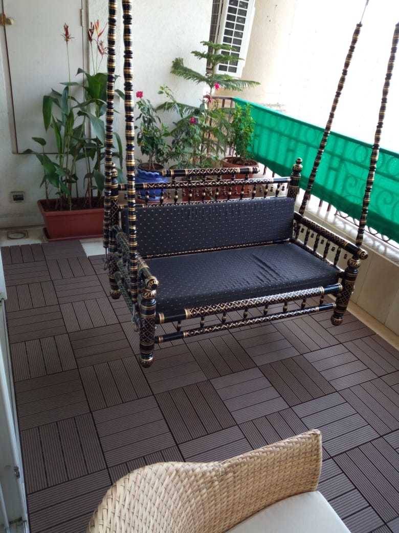 Wood Composite Decking Sheet - 25mm Thickness | Waterproof, Anti-slip, Antibacterial, Easy To Install, Wear-resistant
