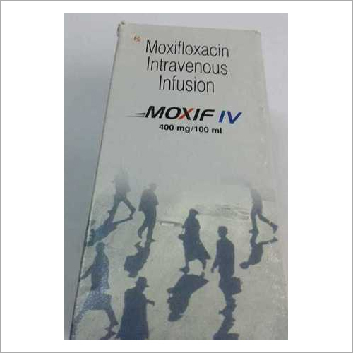 Moxifloxacin Intravenous Infusion - 400mg/100ml Liquid Formulation | Anti-Bacterial Injection for Adult Use, Store in Dry Place