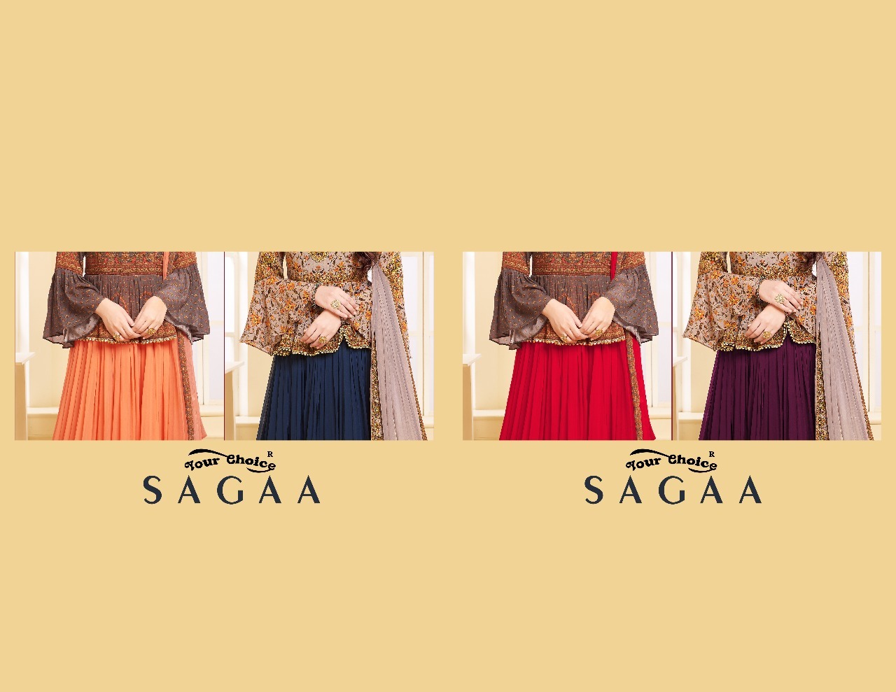 Red Stylish Heavy Anarkali Salwar Suits