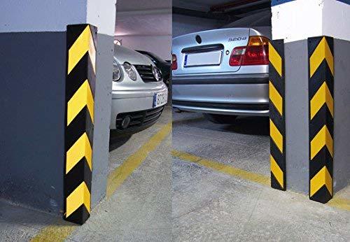 Corner Or Pillar Guard V Shape - Color: Black