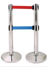 Red And Blue Que Manager Silver