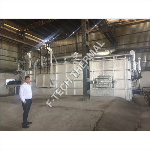 Aluminium Melting Stationary Furnace