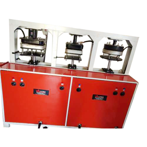 3 डाई सुपारी पत्ती प्लेट बनाने की मशीन