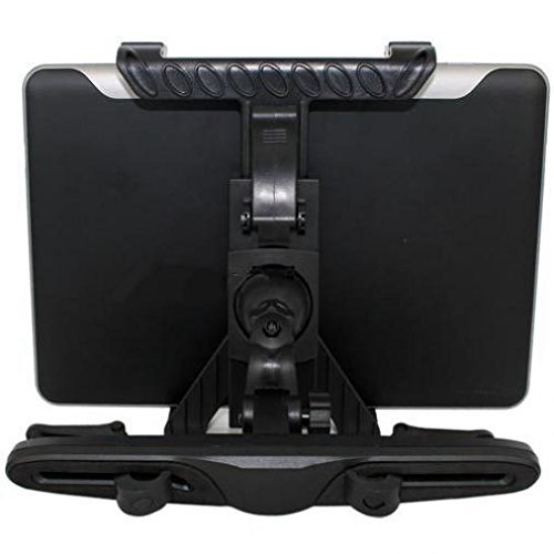 Car Tablet Holder - Pvc Material, Universal Fit For 7-13 Inch Tablets | Adjustable Left-right Hook For Family Entertainment On The Go