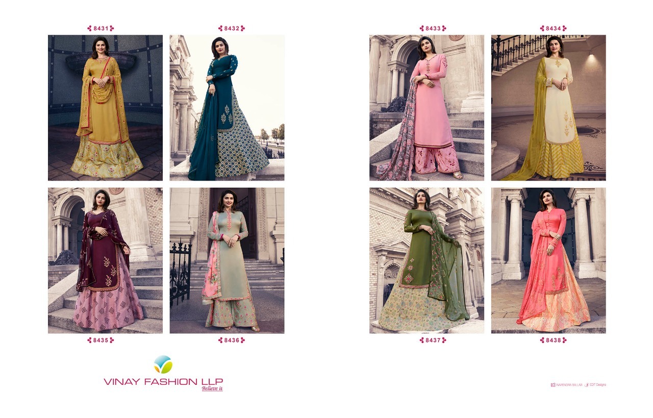 Pink Plzzo Style Salwar Suits