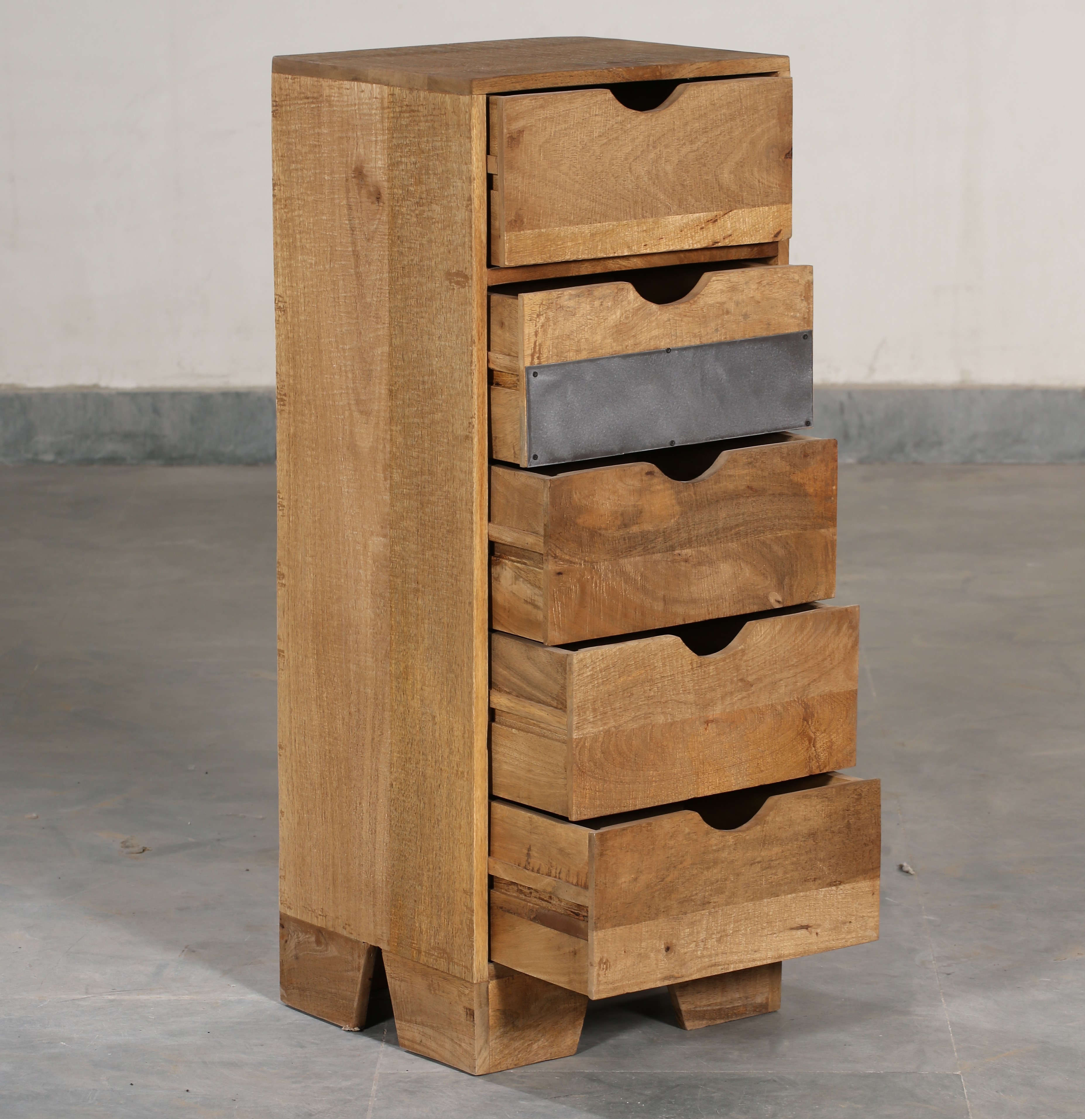 Handmade 5 Drawer Tall Chest
