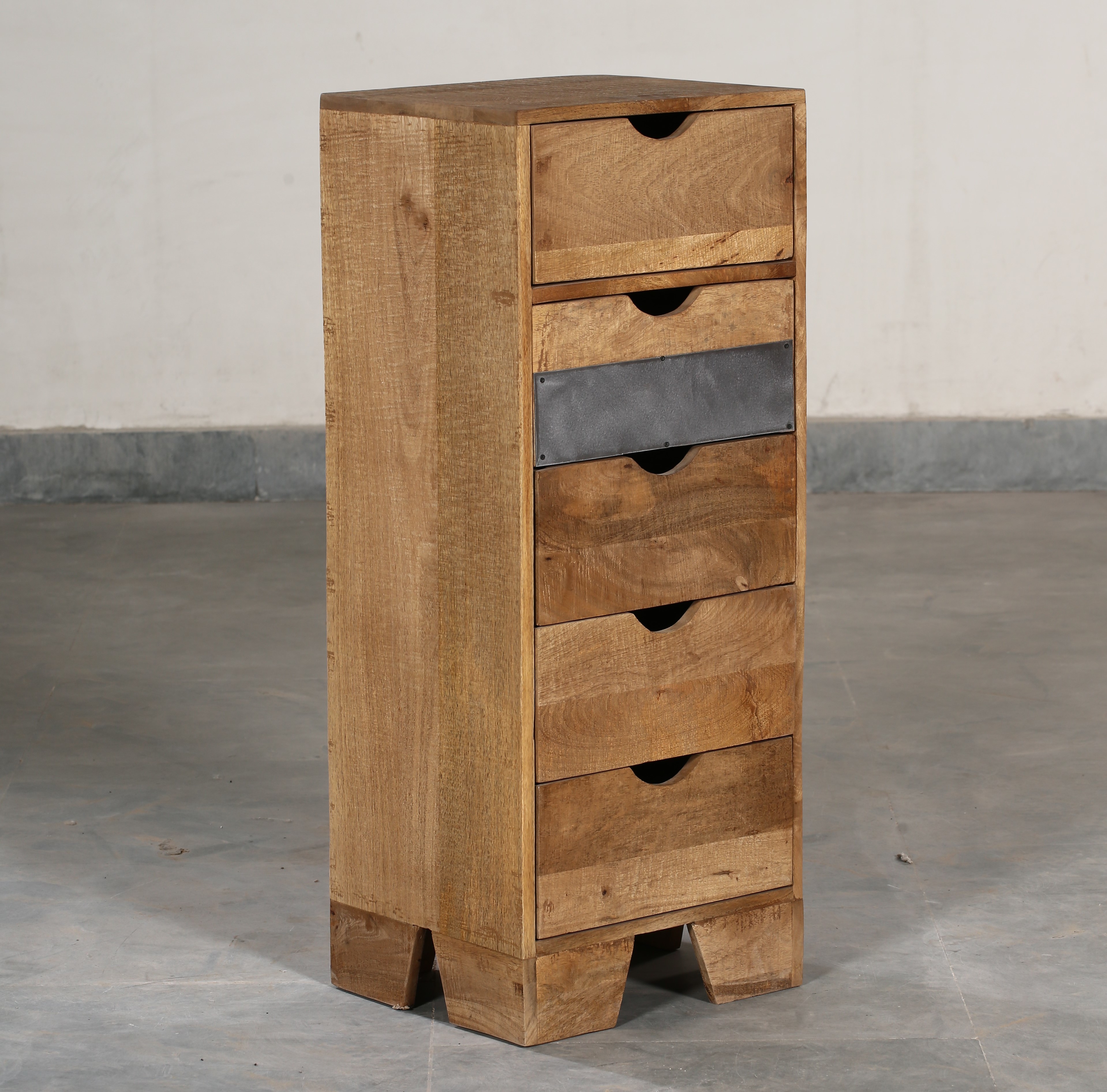 Handmade 5 Drawer Tall Chest