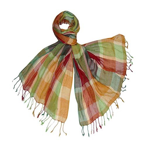 महिलाओं का चेकर शॉल