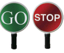 ट्रैफिक बैटन लाइट गो एंड स्टॉप एप्लीकेशन: आउटडोर