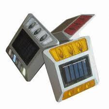 Silver Solar Stud With Shank