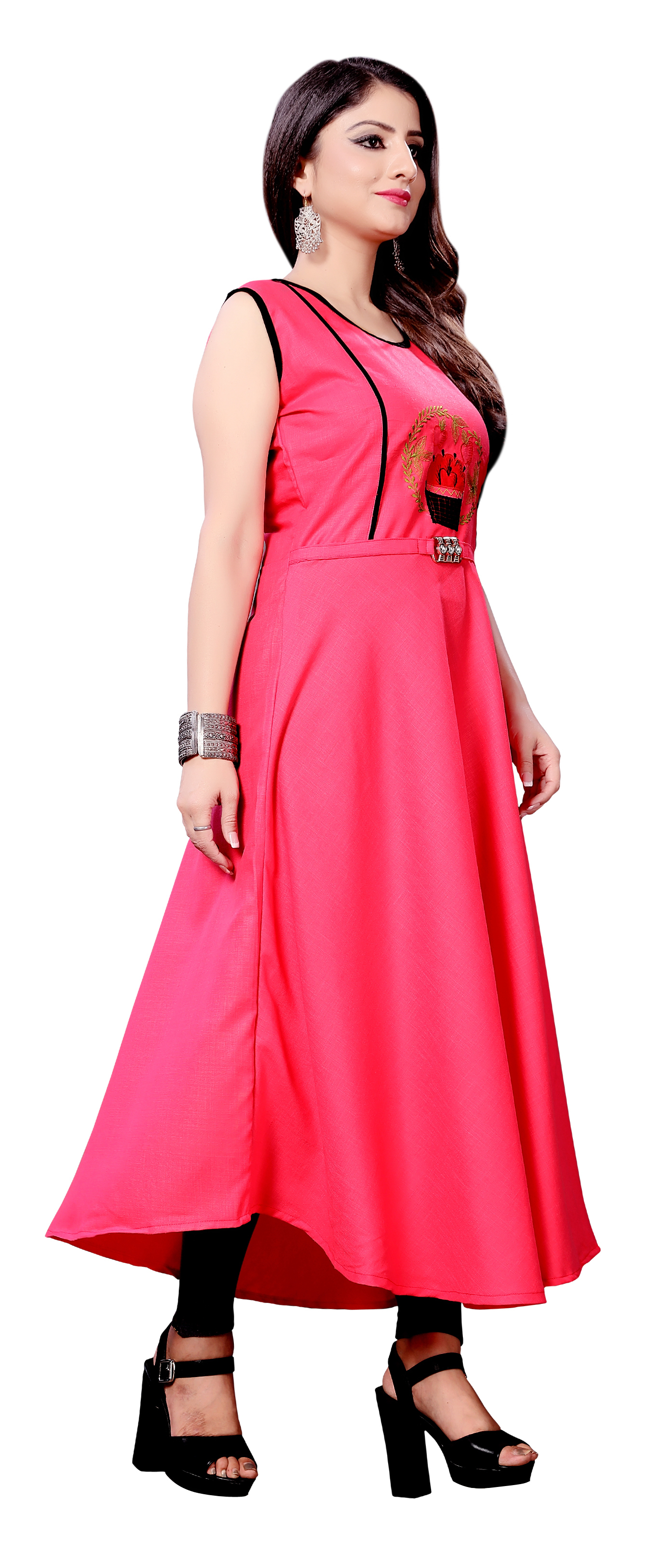 Handwork With Designer Kurti