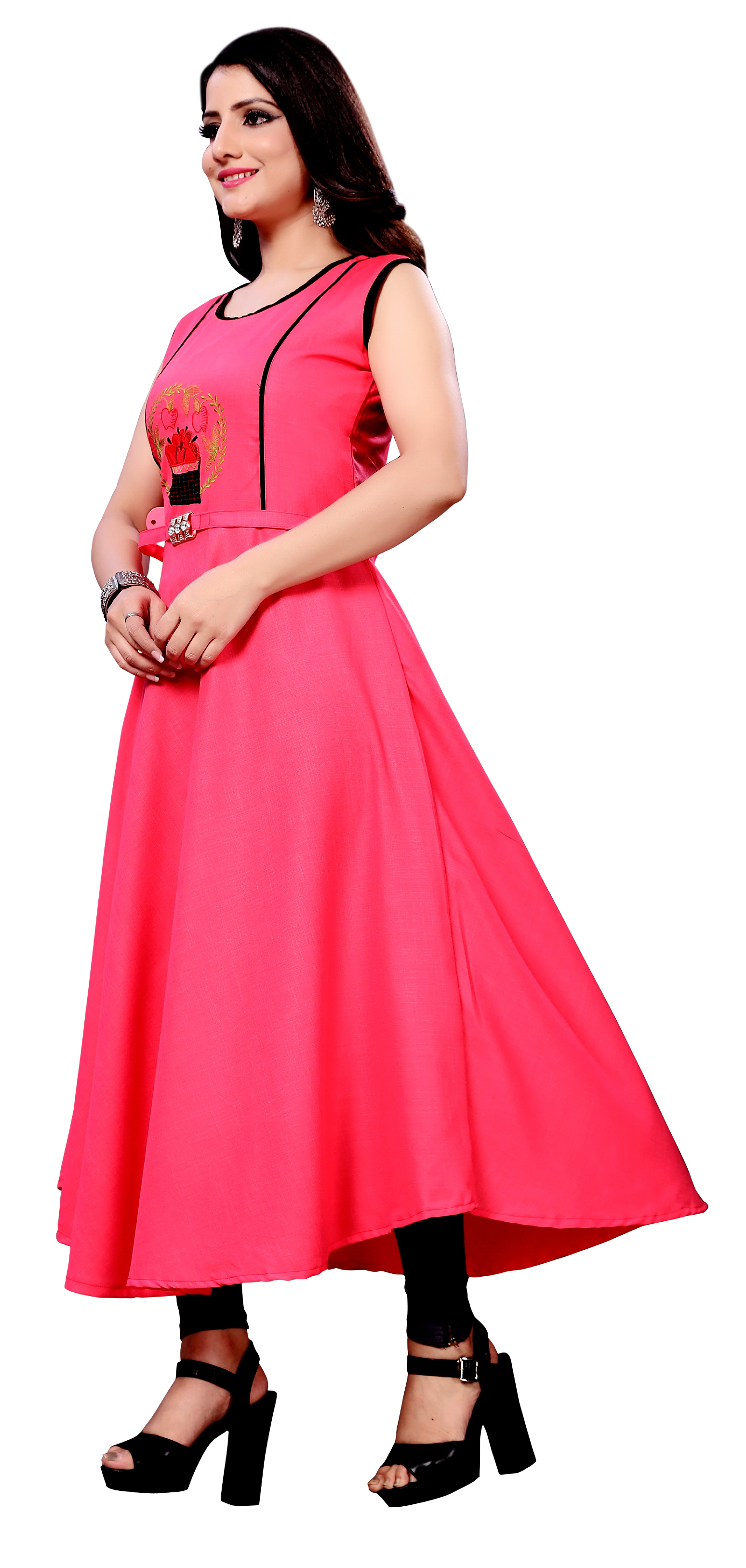 Handwork With Designer Kurti