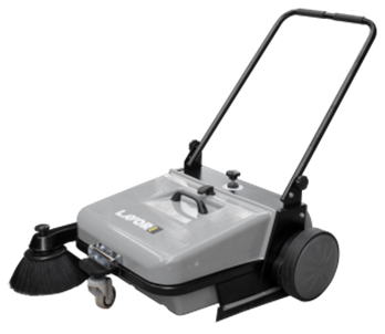 Manual Floor Sweeper - Steel Ms, 795x7605x465 Mm | 35 Ltr Tank Capacity, 1500 M2/hr Cleaning Speed, Easy To Maneuver With Adjustable Brushes