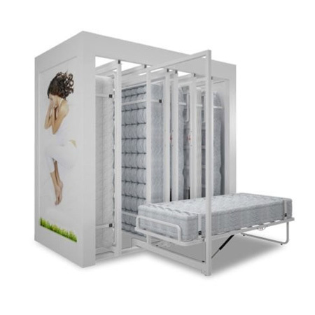 गद्दे के प्रदर्शन के लिए स्टैंड