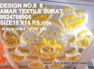 वेडिंग स्टेज फैब्रिक सीलिंग