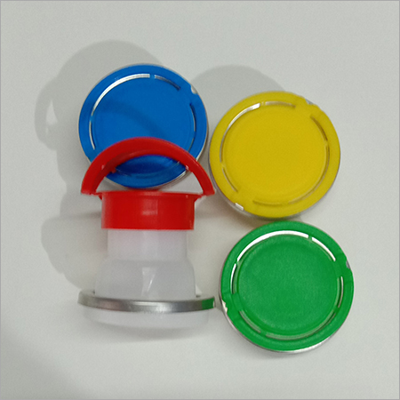 PLASTIC CAPS - Plastic, Diameter 28-40mm, Height 15-25mm, Color Options: Blue, Green, Red, Yellow | Leakproof Seal, Easy Opening, Durable, Tamper Evident, Customizable Sizes