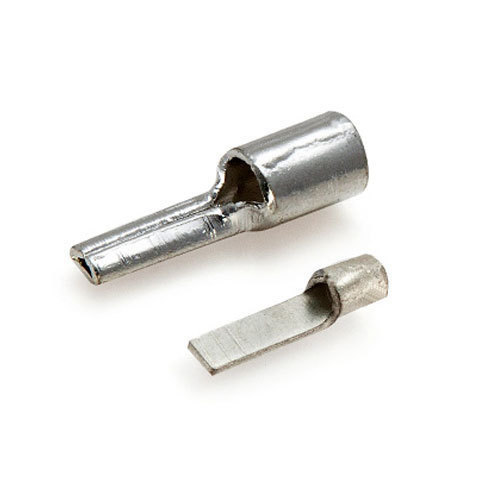 Industrial Cable Terminal End - Copper with Coated Tin Finish, 130mm Size, Aluminum Application, 1-5mm Thickness