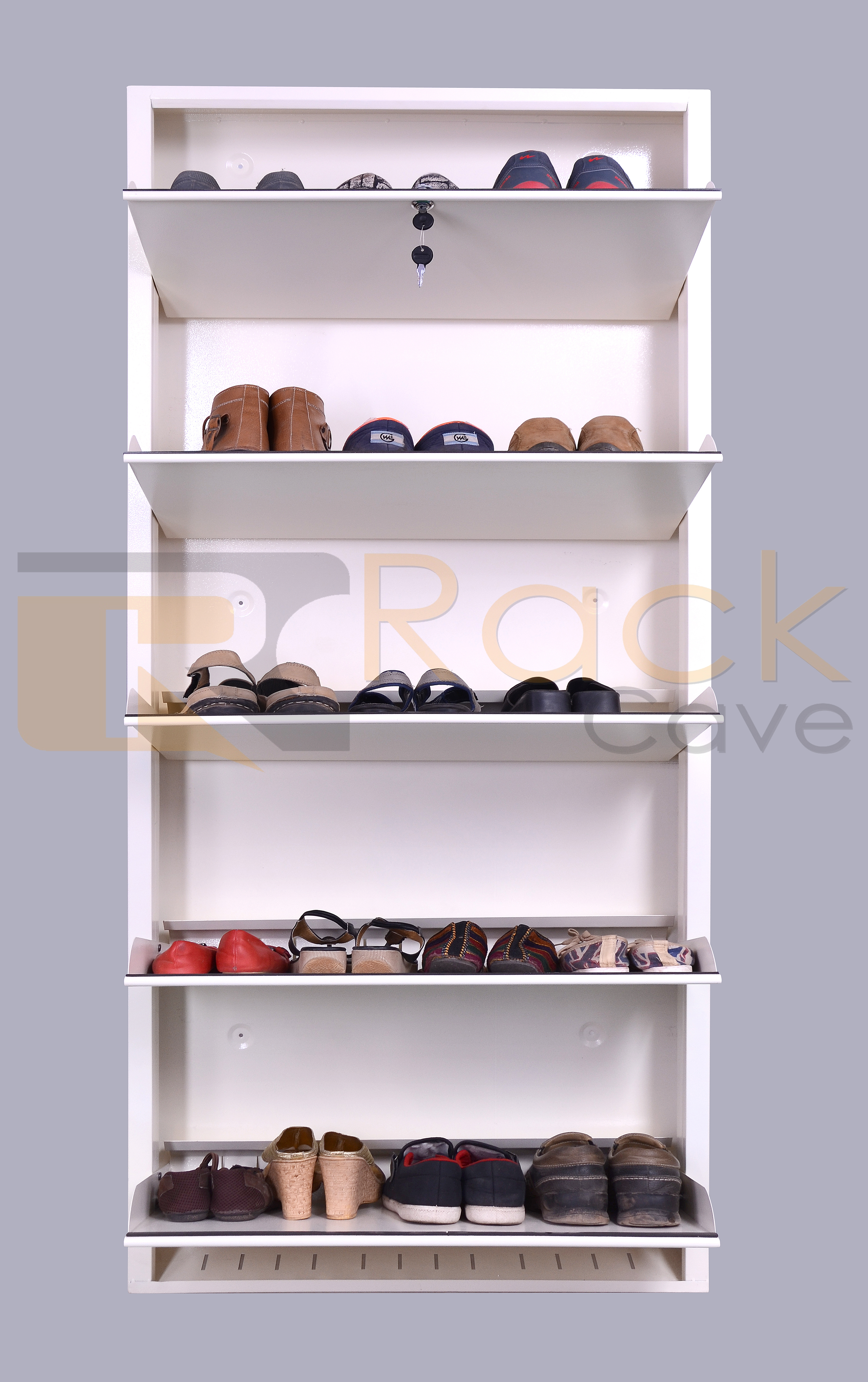 Machine Made 5 Shelves Shoe Rack